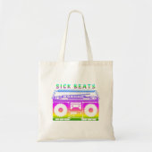 Tote Bag Sick Beats 1980'S Stereo (Devant)