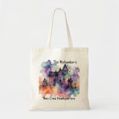 Tote Bag Siège de l'équipage de Boo Haunted House Halloween (Devant)