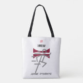 Tote Bag Sieste de 5 minutes = Apocalypse Zombie (Dos)