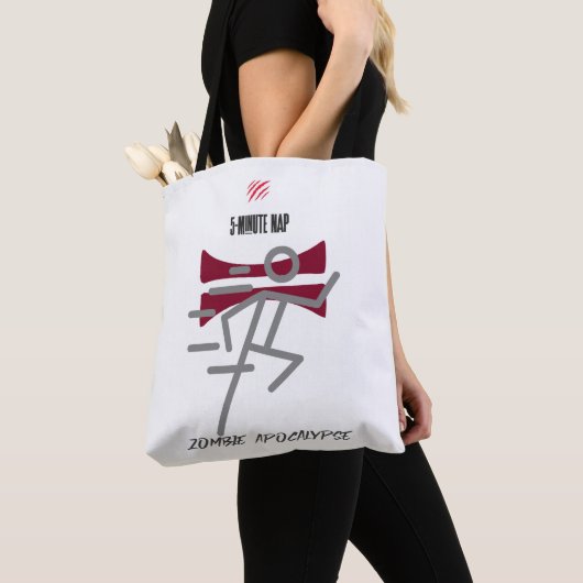 Tote Bag Sieste de 5 minutes = Apocalypse Zombie (De près)