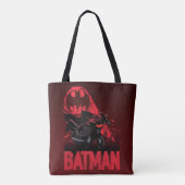 Tote Bag Signal Batman Crimson Bat (Dos)