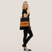 Tote Bag Signal d'urgence (Sur le modèle)