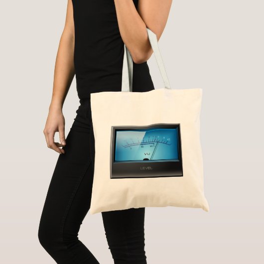 Tote Bag Signal VU Meter (Devant (produit))