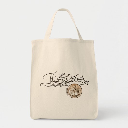 Tote Bag Signature d'Elizabeth I (version 1) (Devant)