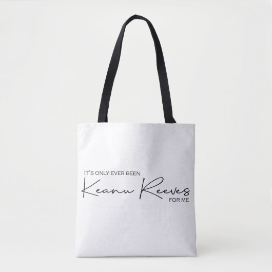 Tote Bag Signature Keanu - Jamais été - aucune couleur (Devant)