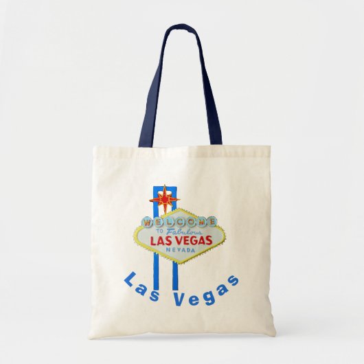 Tote Bag Signe bienvenu de Las Vegas (Devant)