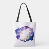 Tote Bag SIGNE D'Astrologie Pisces (Dos)