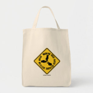 Tote Bag Signe d'avertissement de décision de