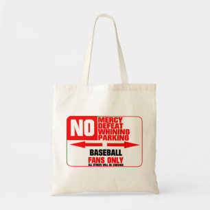 Tote Bag Signe de base-ball de stationnement interdit