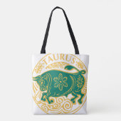 Tote Bag Signe de Taurus du Zodiaque sur un (Dos)