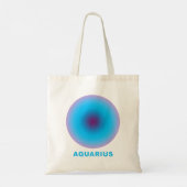Tote Bag Signe du zodiaque Verseau (Dos)