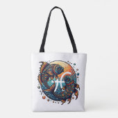 Tote Bag SIGNE Horoscope Astrologique Poissons Zodiac (Dos)