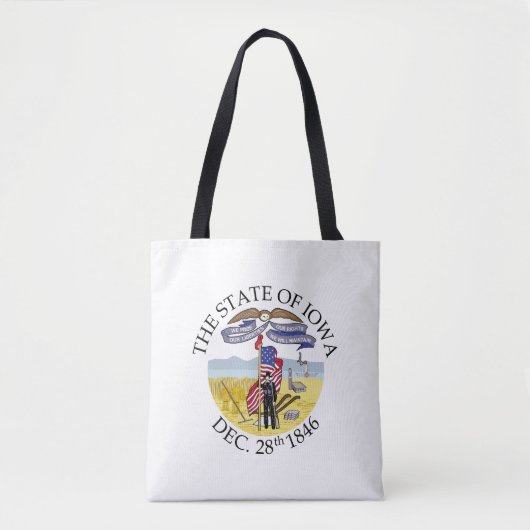 Tote Bag signe Iowa (Devant)