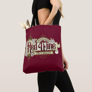 Tote Bag SIGNE vintage Journée du vin rouge