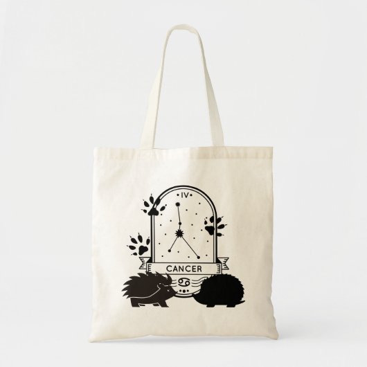 Tote Bag Signe zodiaque et animaux de compagnie corresponda (Devant)