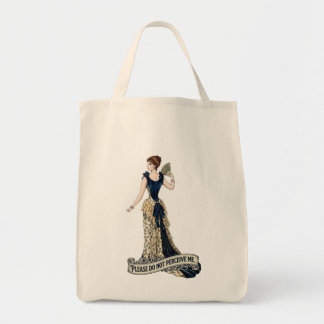 Tote Bag S'il vous plaît Ne Me Percevez Pas - Dame Victorie