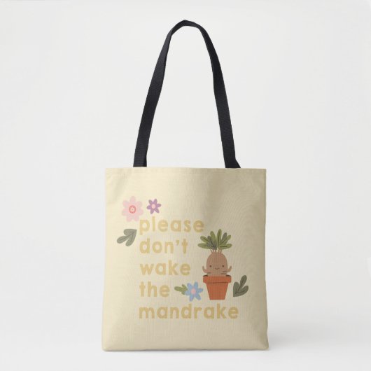 Tote Bag S'il vous plaît ne réveillez pas le Mandrake (Devant)
