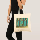 Tote Bag Silence de la forêt (Devant (produit))