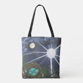 Tote Bag Silence de l'Espace Sacré (Dos)