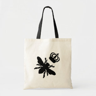 Tote Bag Silhouette d'abeille de la reine Vintage