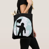 Tote Bag Silhouette d'astronaute (De près)