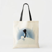 Tote Bag Silhouette de la mariée Mariage de l'équipe (Devant)