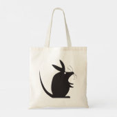 Tote Bag Silhouette de la souris (Dos)