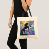 Tote Bag Silhouette de Licorne (Devant (produit))