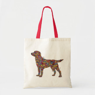 Tote Bag Silhouette de papillon Labrador Retriever | Dog Ma