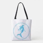 Tote Bag Silhouette de Sirène (Dos)