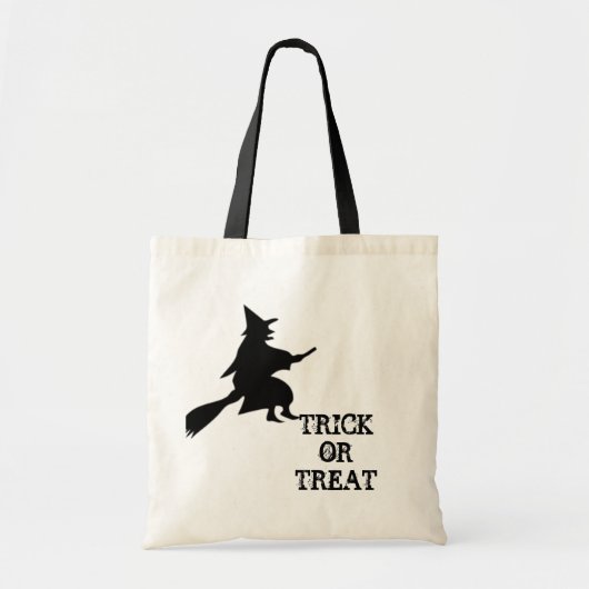 Tote Bag Silhouette de sorcière noire (Devant)