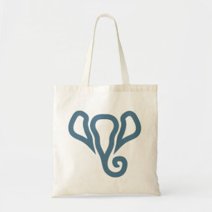 Tote Bag Silhouette d'éléphant simple