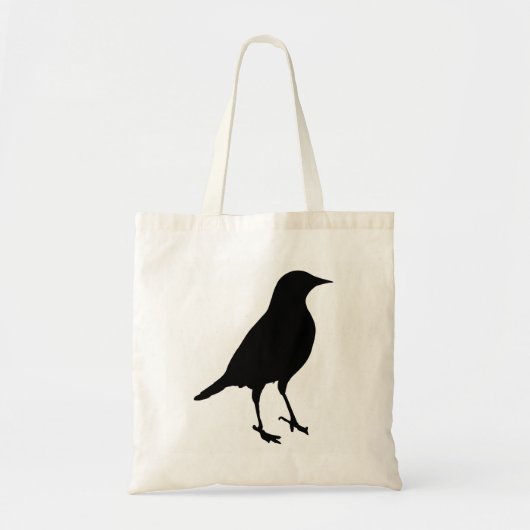Tote Bag Silhouette des oiseaux (Devant)