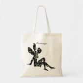 Tote Bag Silhouette fée Thunder_Cove (Devant)