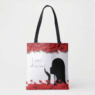 Tote Bag Silhouette féminine élégante et raffinée