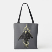 Tote Bag Silhouette noire Adam Lightning (Dos)