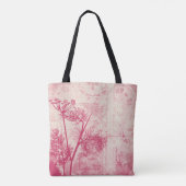Tote Bag Silhouette rose assez botanique de graine de (Dos)