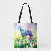 Tote Bag Silken Windhound Welcome (Devant)