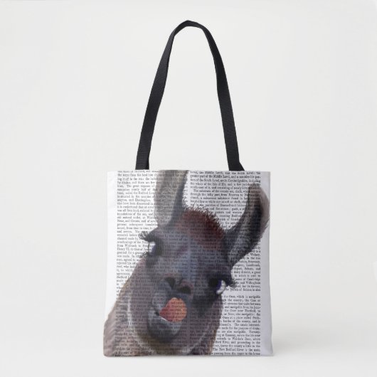 Tote Bag Silly Llama (Devant)
