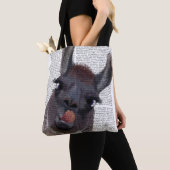 Tote Bag Silly Llama (De près)