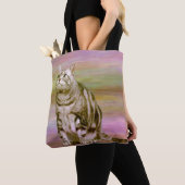Tote Bag Silver Tabby (De près)