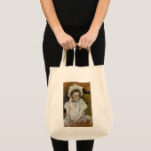 Tote Bag Simone dans un Bonnet blanc (Devant (produit))