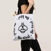 Tote Bag Simple Bee Genre - conception d'abeilles mielleuse (De près)