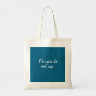 Tote Bag Simple congratulation graduation add your