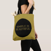 Tote Bag simple est beau (De près)