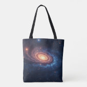Tote Bag Simple moderne : Galaxy Space Rock Cool (Dos)