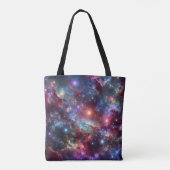 Tote Bag Simple moderne : Galaxy Space Rock Cool (Dos)