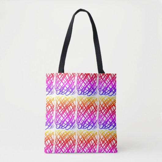 Tote Bag Simple Scribble | Filtre Ipanema | Carrelage centr (Devant)