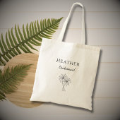 Tote Bag Simple Tropical Palmiers Demoiselles d'Honneur