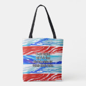 Tote Bag Simplement Enspired Unis Nous Sommes (Dos)